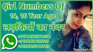 Girl Numbers Of 14 16 Year Age